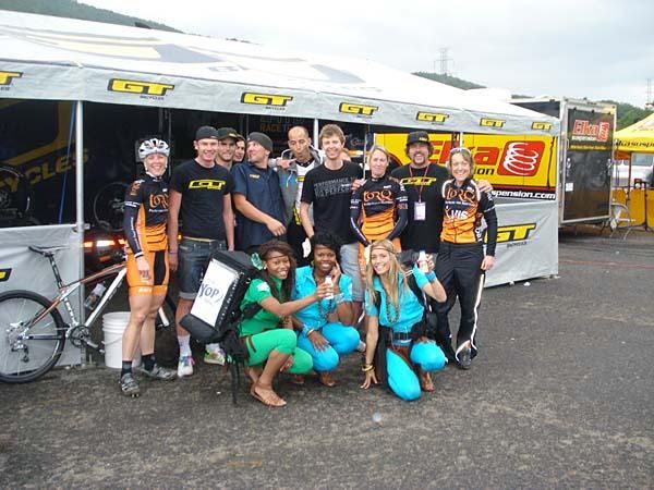 The GT team has been awesome in their support and their hospitality, pampering our Zaskars and giving TORQ riders a home away from home at World Cups.