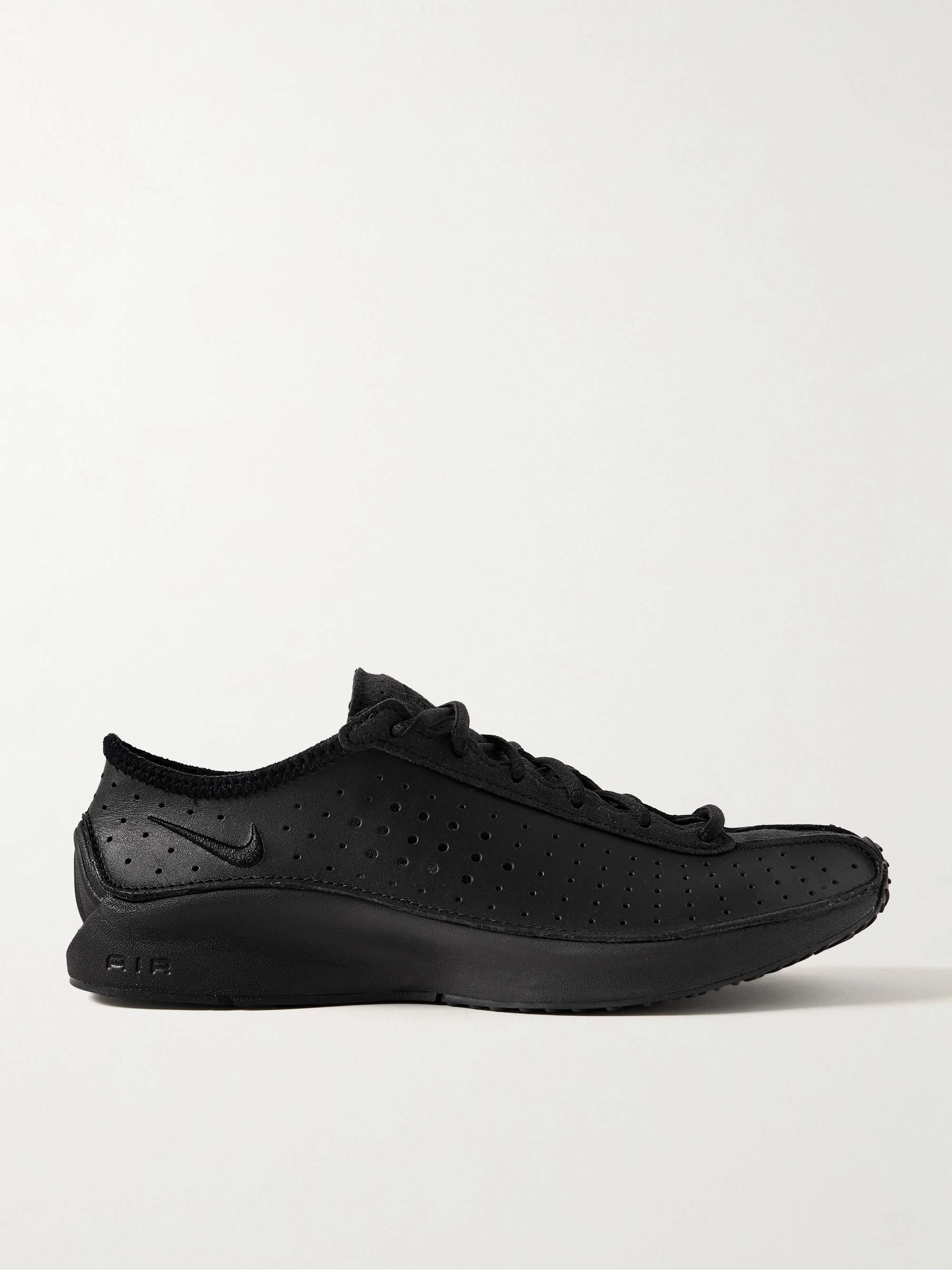 Air Superfly Perforated leather and suede gymnastics shoes