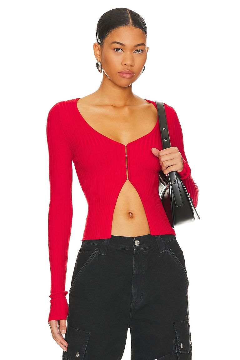 Close Knit Relationship Top In Black