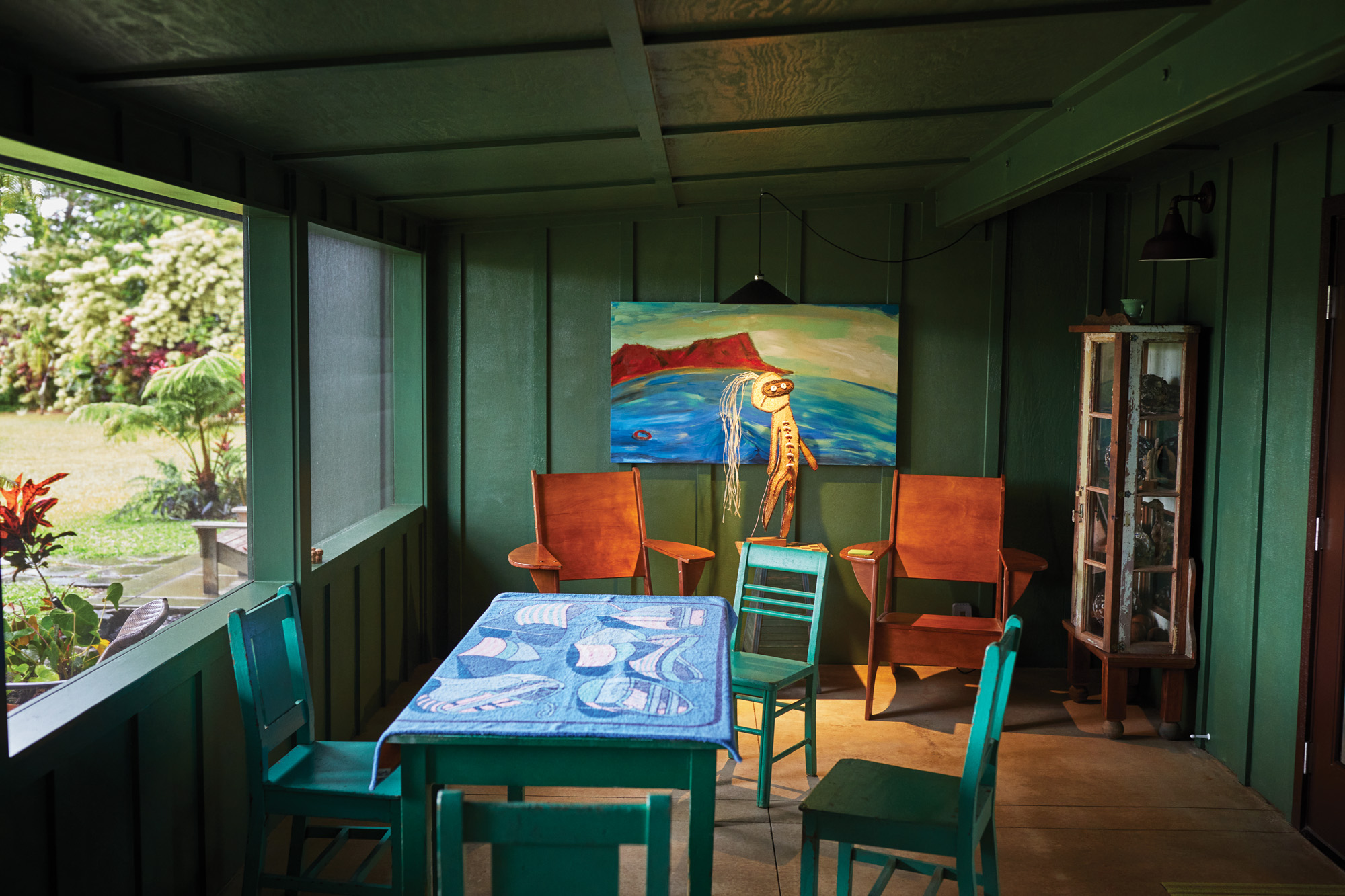 Hermes beach towel in the landscape