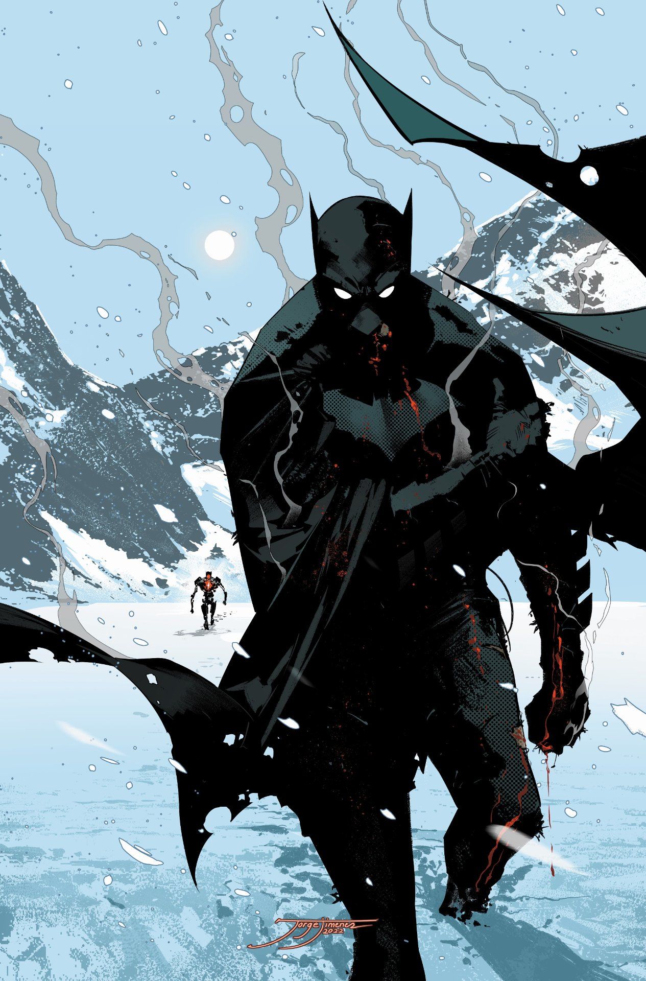 Batman #130 cover art by Jorge Jim&eacute;nez