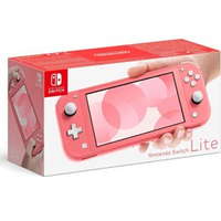 Amazon, Nintendo Switch Lite in Coral | £209 £197.62You can find the Switch Lite in a range of colors including black, blue, and yellow, and a huge range of games that the family will love. There’s also a huge choice of games, including Pokemon and Animal Crossing.