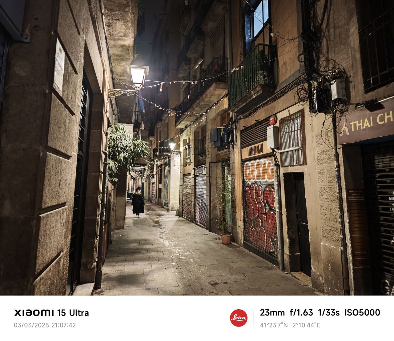 A photo taken on the Xiaomi 15 Ultra