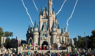 Cinderella's castle at Disney World