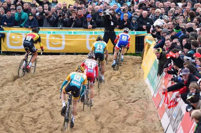 The leaders in the sand