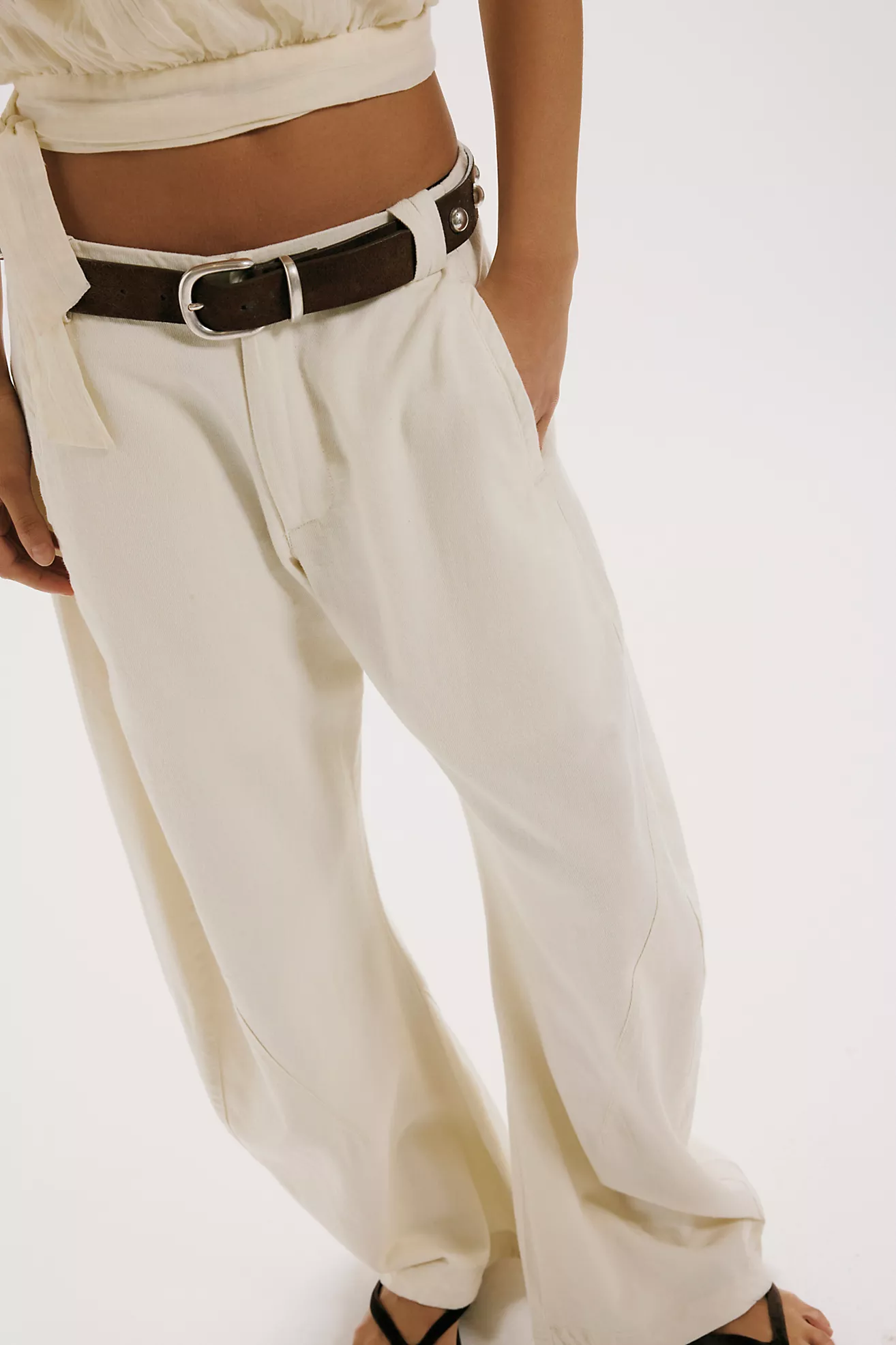 Spotlight Washed Barrel Chino Trousers
