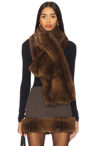 Lovers and Friends X Emma Rose Faux Mink Scarf