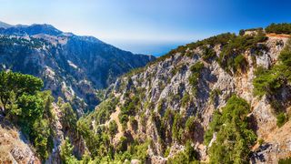 You can hike through gorges all year round in Crete