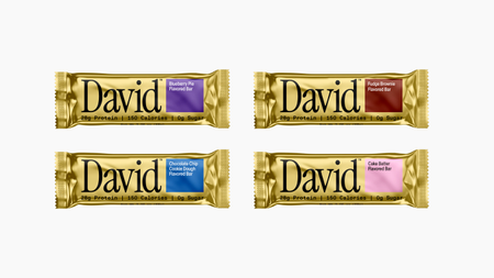 David protein bars