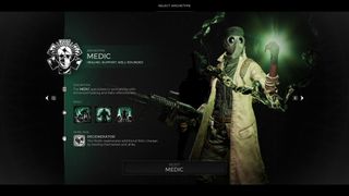 Healer class in remnant 2 with all abilities listed