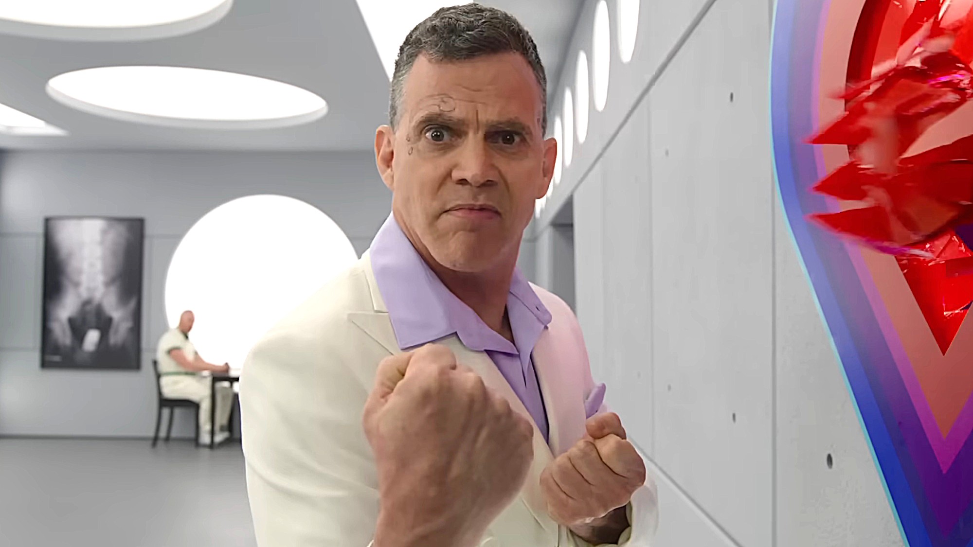 Steve-O is shown in the Jackass: Best and Last trailer.