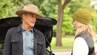 Timothy Olyphant and Vivian Olyphant in Justified: City Primeval