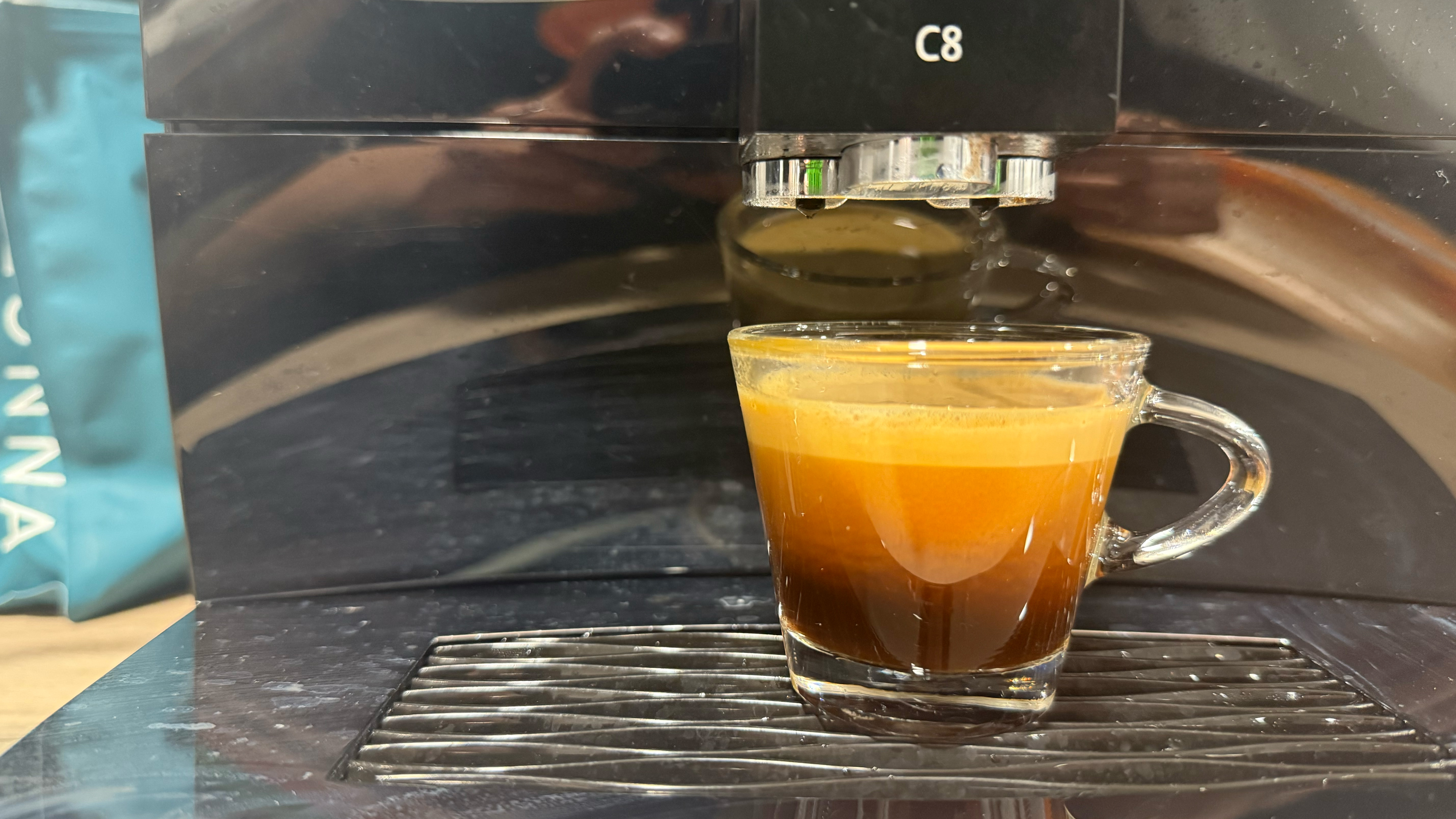 coffee made by the jura c8 automatic coffee machine