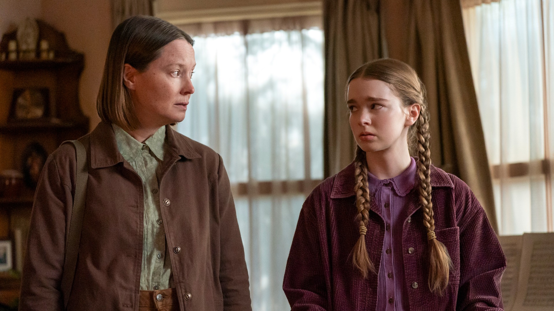 Samantha Sloyan and Summer H. Howell in Carrie