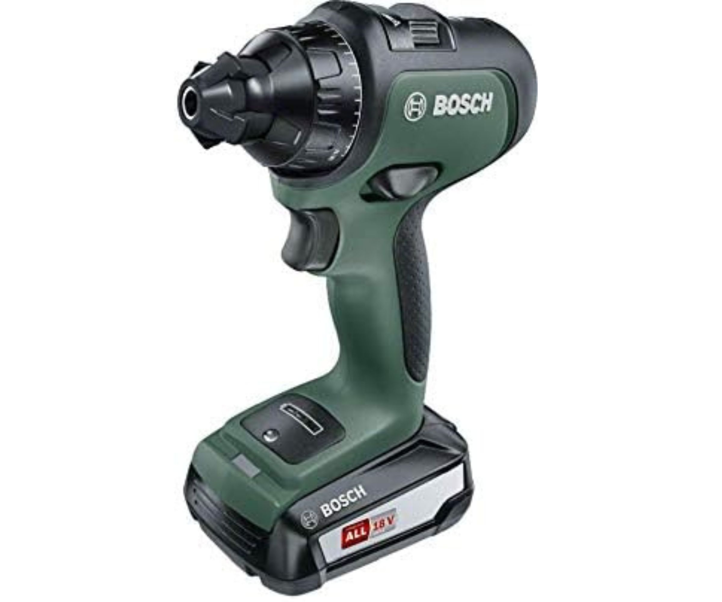 Bosch AdvancedImpact 18V cordless drill large cut out on white background