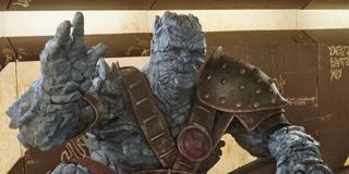 What If...? star Taika Waititi as Korg in Thor: Raganarok