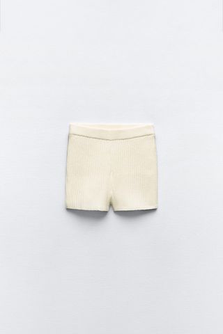 Ribbed Chenille Shorts