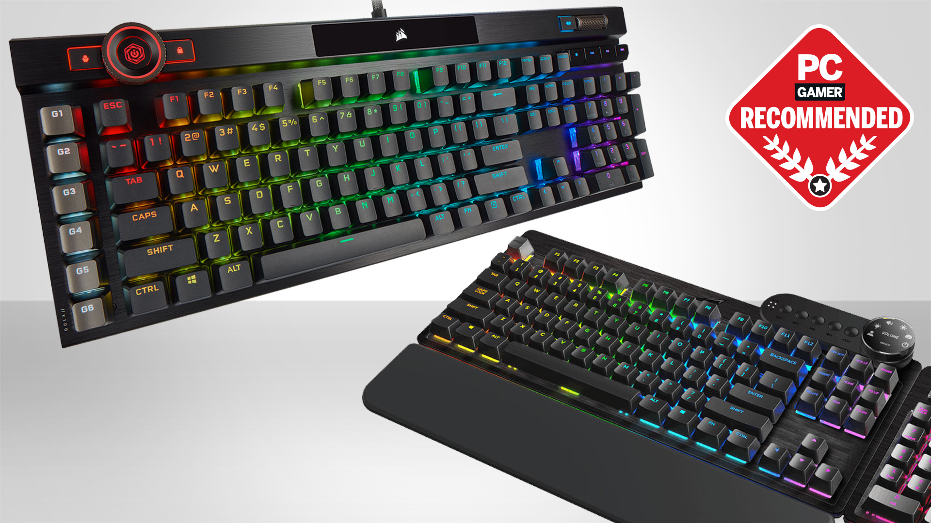 Backlit Computer Keyboard with LED Light-Up 16 Modes Multi Color Keys for Gaming 