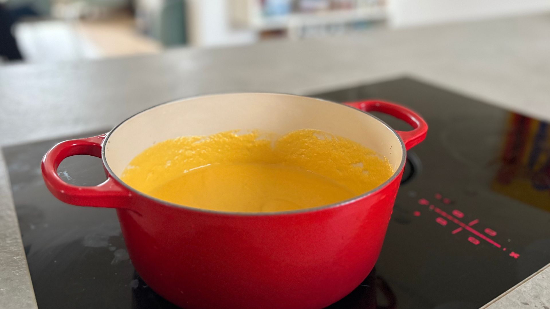 Testing the Le Creuset Round Casserole Dish in our kitchen