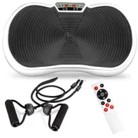Vibration Plate Exercise Machine Full Body Fitness Platform w/ Resistance Bands | was $219.99 | now just $99.99 at Walmart