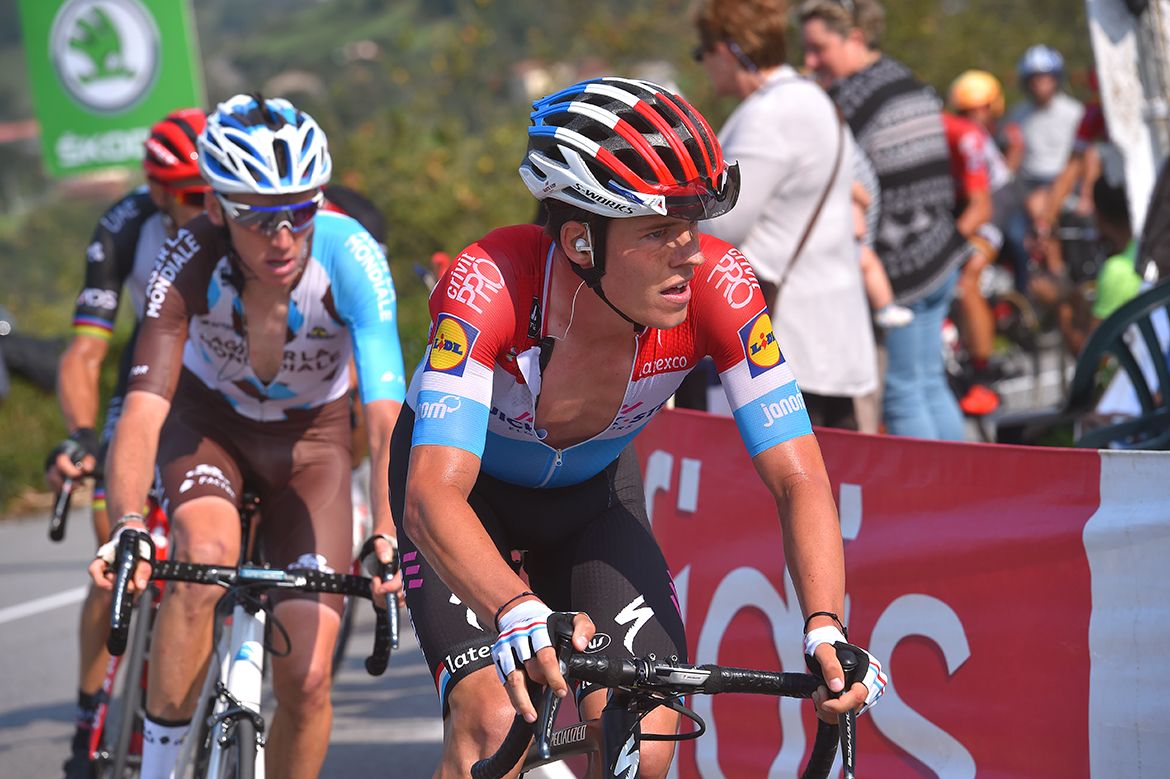 Bob Jungels (Quick-Step Floors) leads the chase