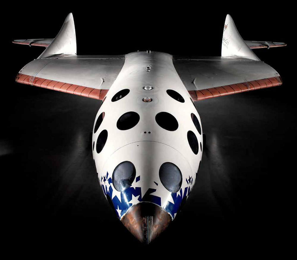 SpaceShipOne on display