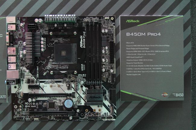 ASRock Displays B450 Motherboards At Computex 2018 | Tom's Hardware