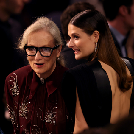 Meryl Streep and Louisa Jacobson attend the 30th Annual Screen Actors Guild Awards at Shrine Auditorium and Expo Hall on February 24, 2024 in Los Angeles, California