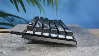 Photograph of the Corsair K70 Pro TKL gaming keyboard