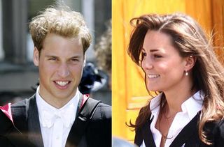 Prince William and Kate Middleton on their graduation days at St Andrew's University