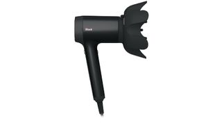 A press photo of the Shark STYLE iQ Ionic Hair Dryer & Styler on a white background