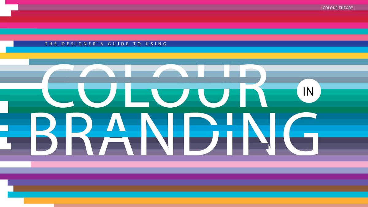 opening spread for designer&#039;s guide to using colour branding 