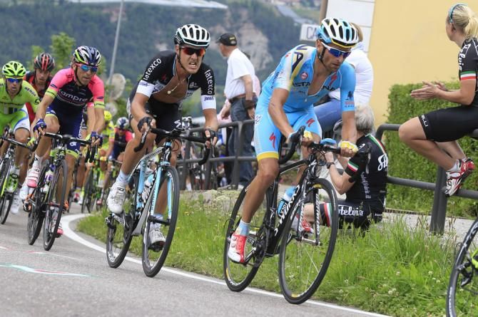 Michele Scarponi (Astana) worked hard for Vincenzo Nibali