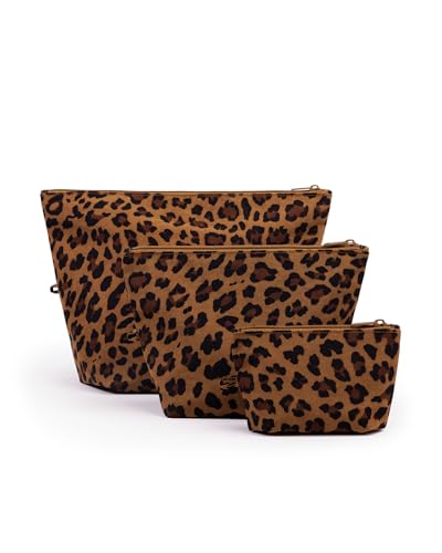 Baggu Go Pouch Set - Leopard