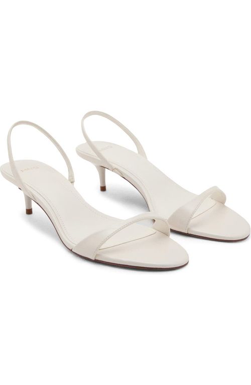 Kitten Heel Slingback Sandal