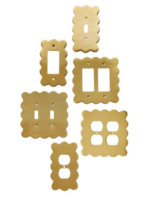 Wiggle Scalloped Switch Plate