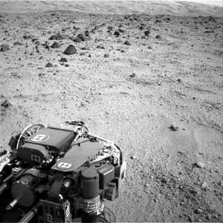 Lower Slopes of Mount Sharp on Mars