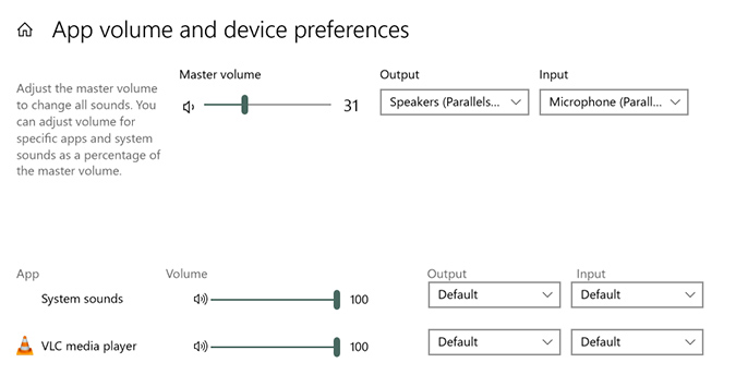 sound control program windows 10