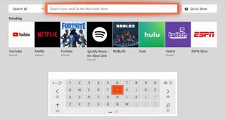 This looks to be Xbox One's new "Mini Keyboard" available to select Xbox Insiders (via TheLittleMoa)