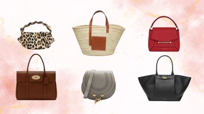 best designer bags under £1000 - Ganni, Loewe, Strathberry, Mulberry, Chloe, DeMellier bags