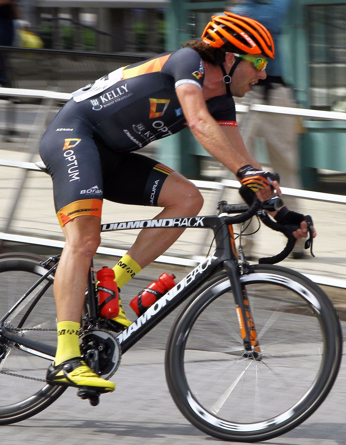 As usual, Scott Zwizanski (Optum Pro Cycling p/b Kelly Benefit Strategies) was very active.