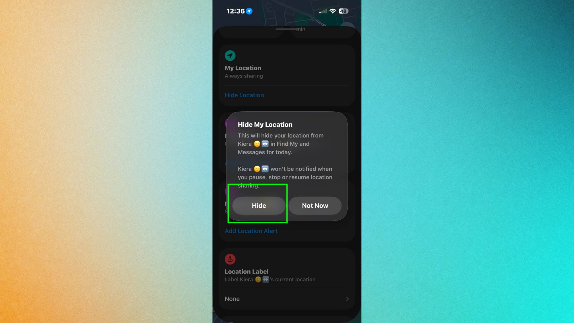 iOS 27 hide my location