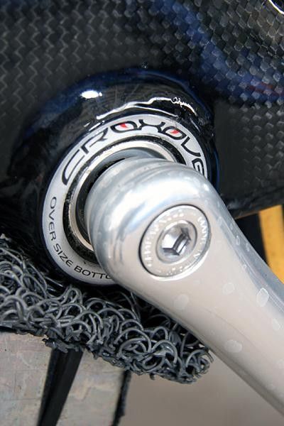 Pinarello pioneered the big bottom bracket trend