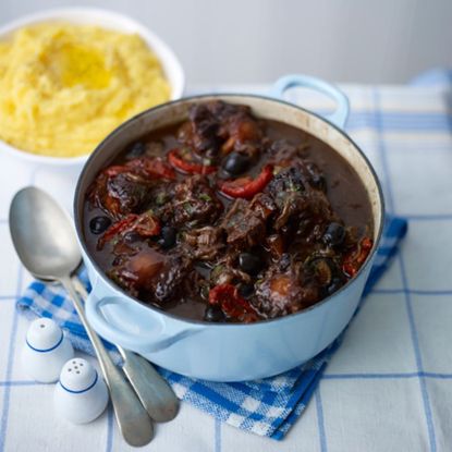 Oxtail Casserole with Capers, Olives and Tomatoes Recipe-recipe ideas-new recipes-woman and home
