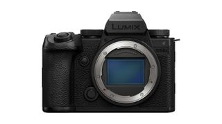 Panasonic Lumix S5 IIX product shot on a white background