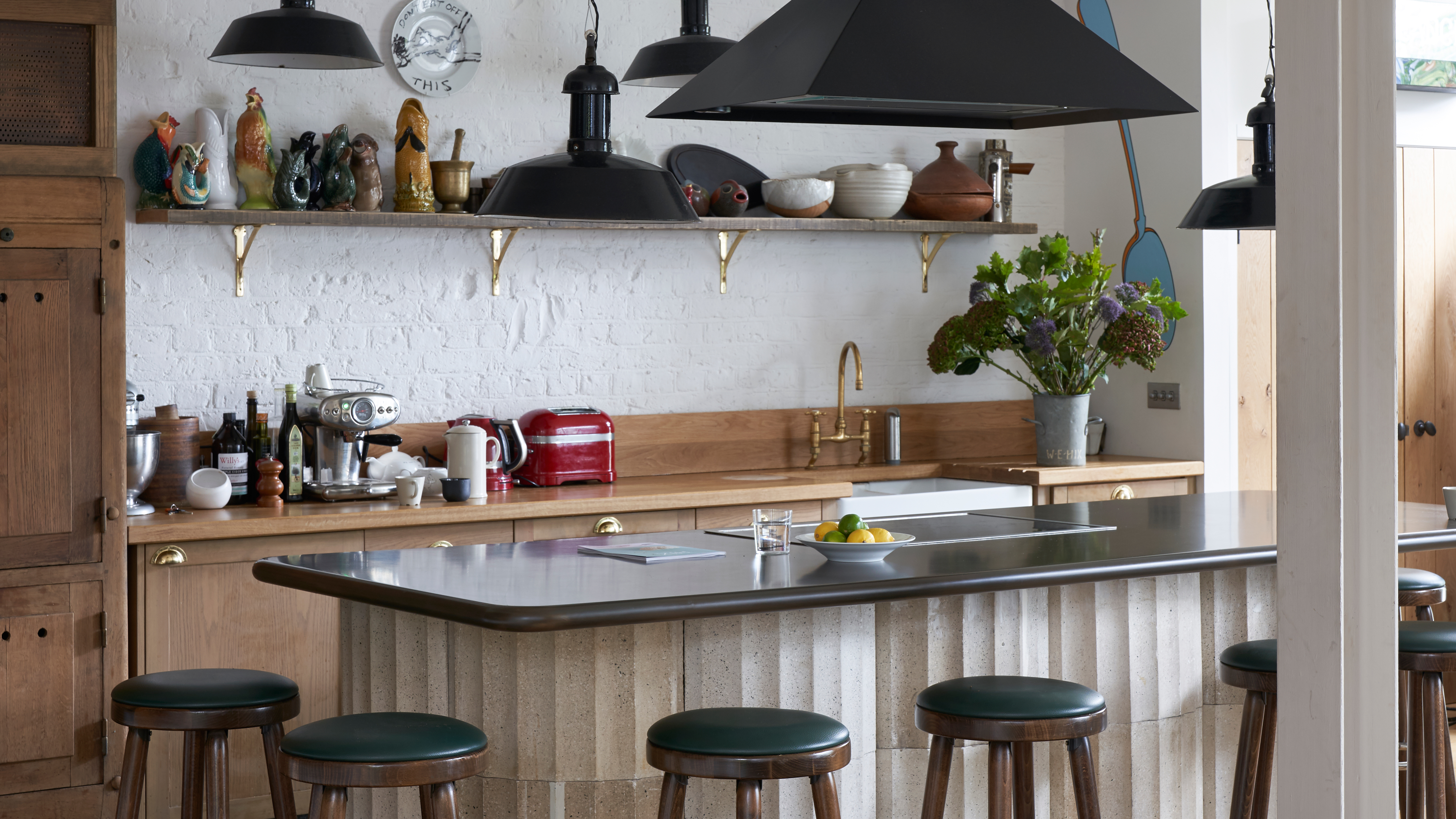 kitchen island bar ideas with pendant