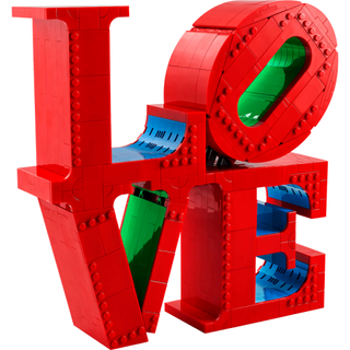 The LEGO Art LOVE set