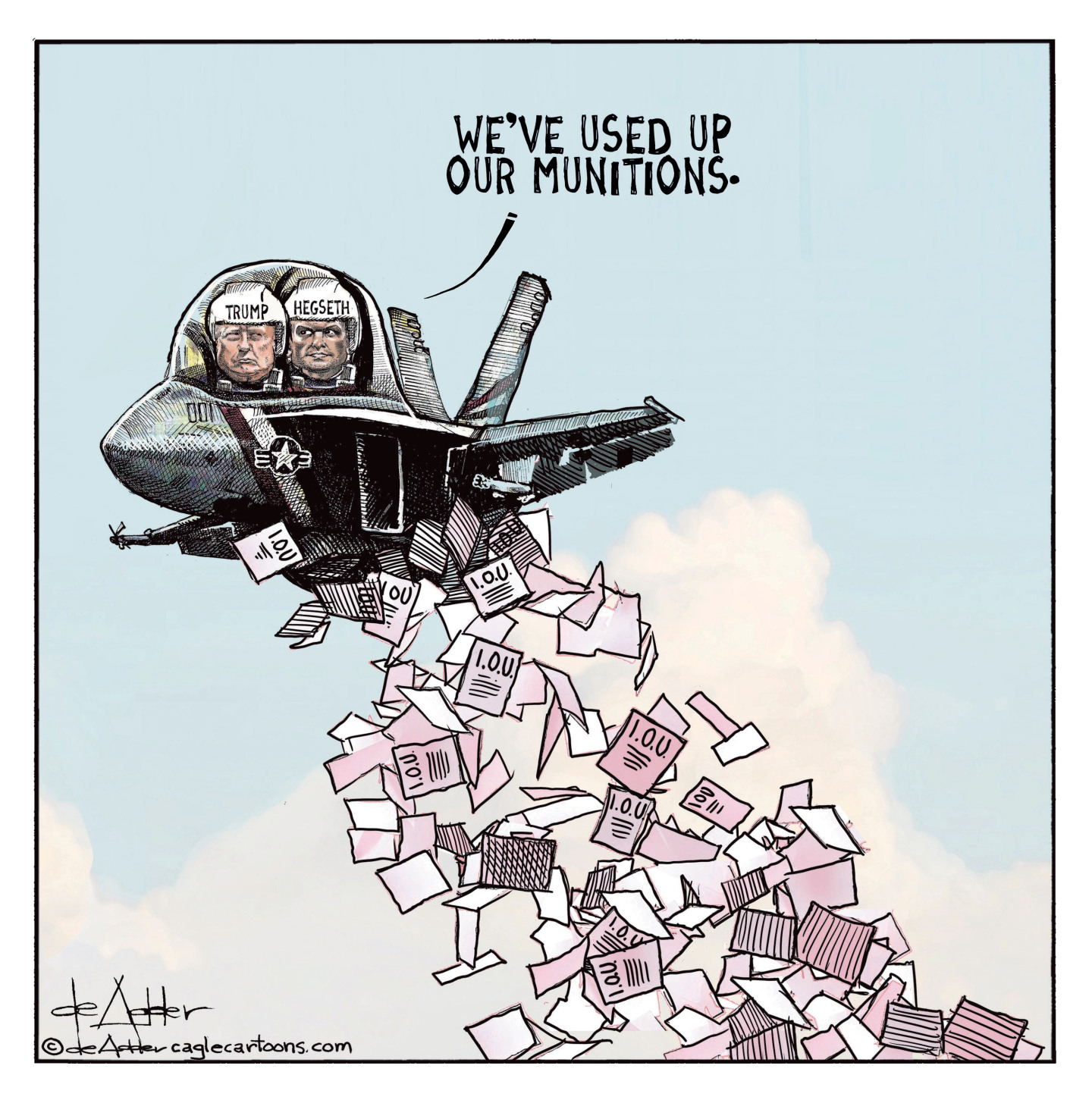Political cartoon