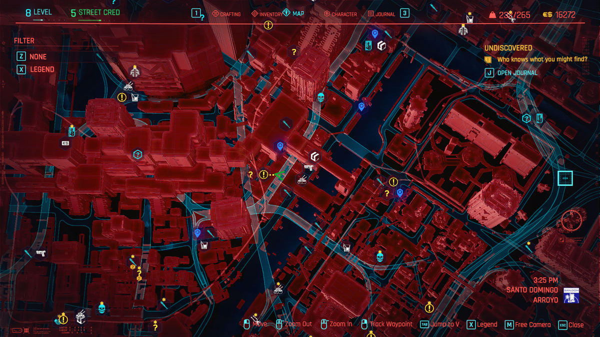 Cyberpunk 2077 Skippy location