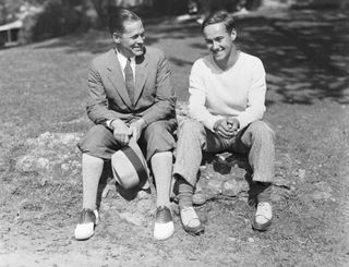 Francis Ouimet and Bobby Jones